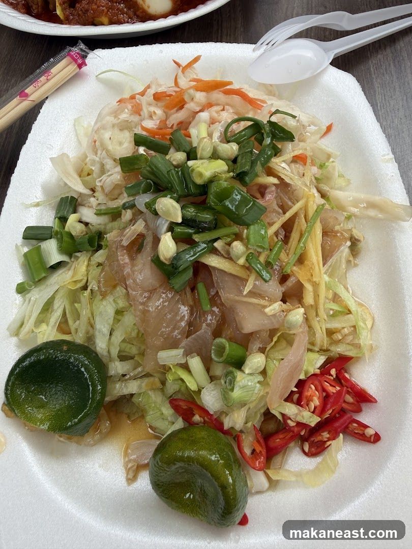 Salad with Lime and Chili
