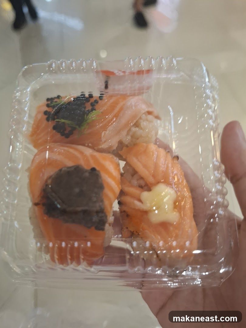 Salmon Nigiri Sushi