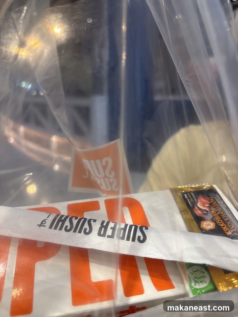 Super Sushi Takeout Bag