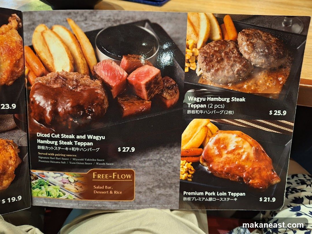 Menu Items