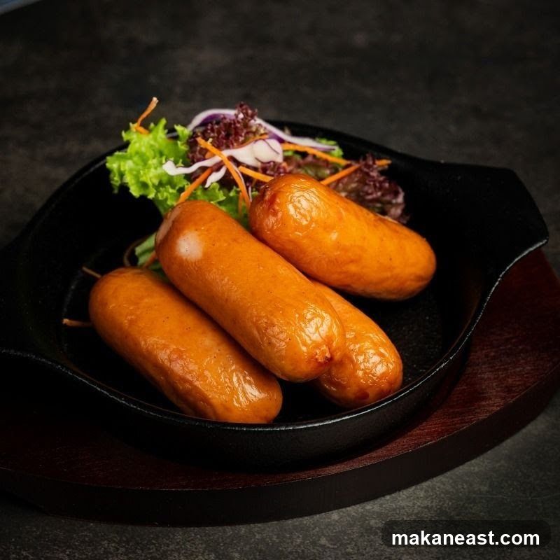 Sausages with Salad