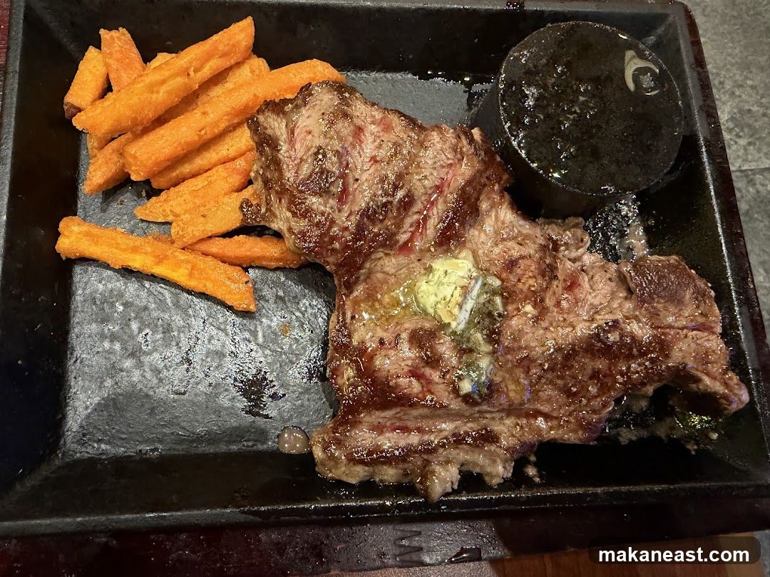 Steak and Sweet Potato Fries