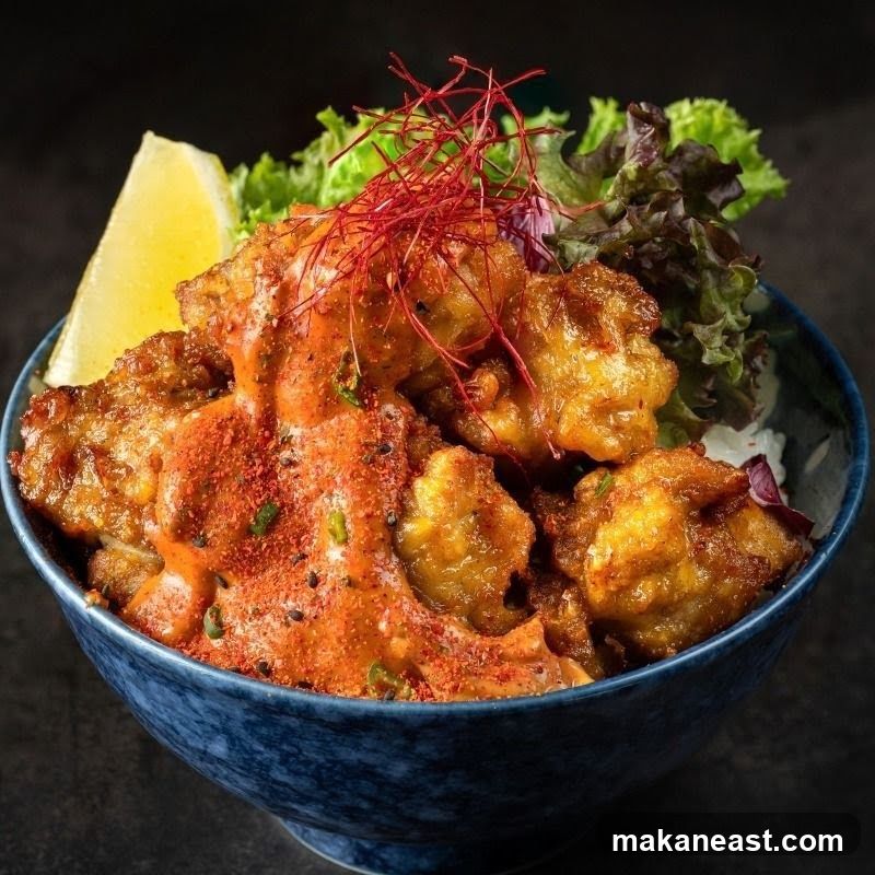 Spicy Fried Chicken Bowl