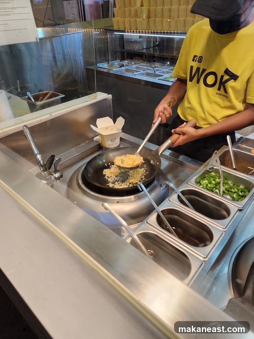 Wok Cooking Station