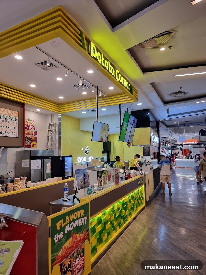 Potato Corner Food Stall