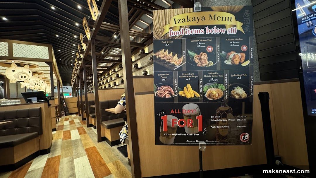 Izakaya Menu