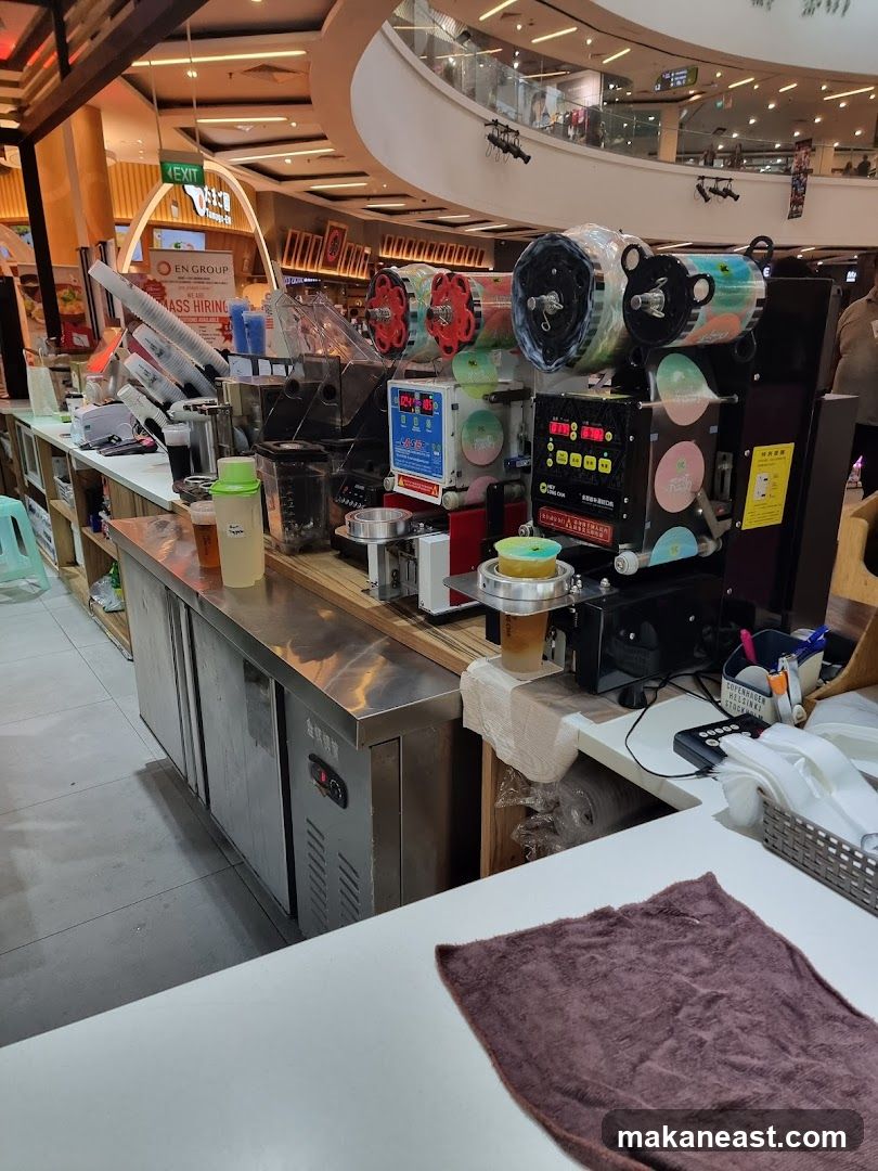 Beverage Sealing Station