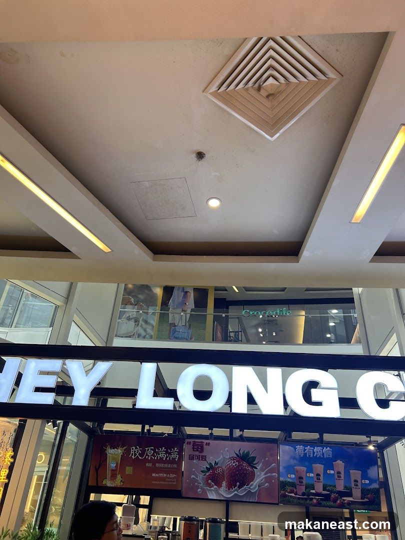 Drink shop signage