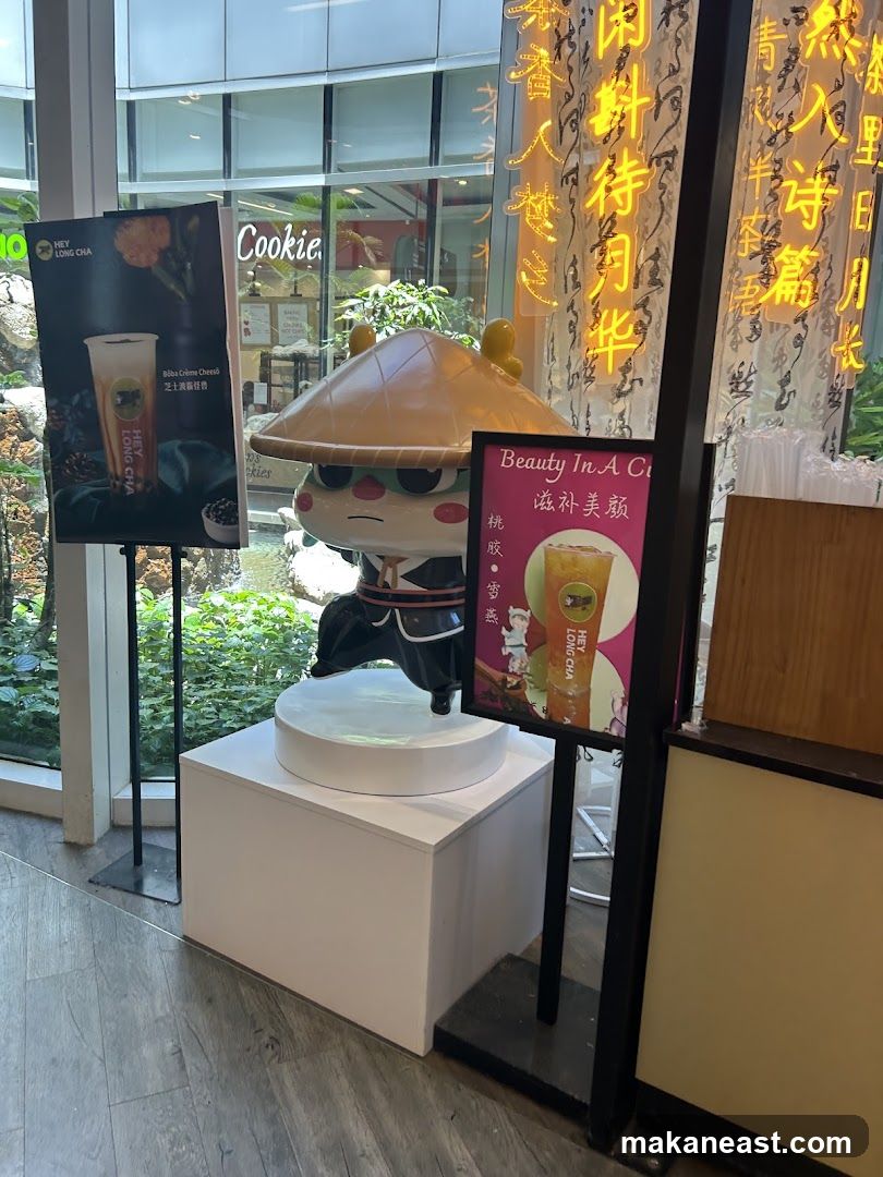 Bubble Tea Shop Display