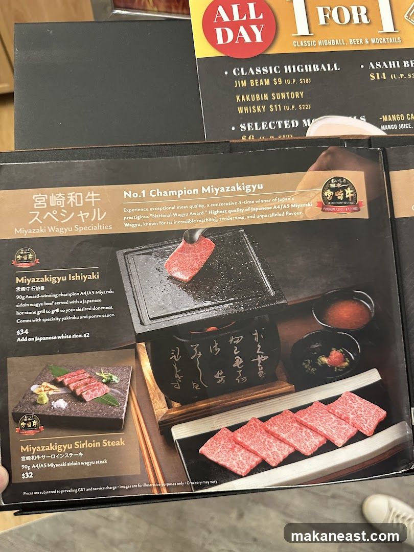 Miyazaki Wagyu Specialties