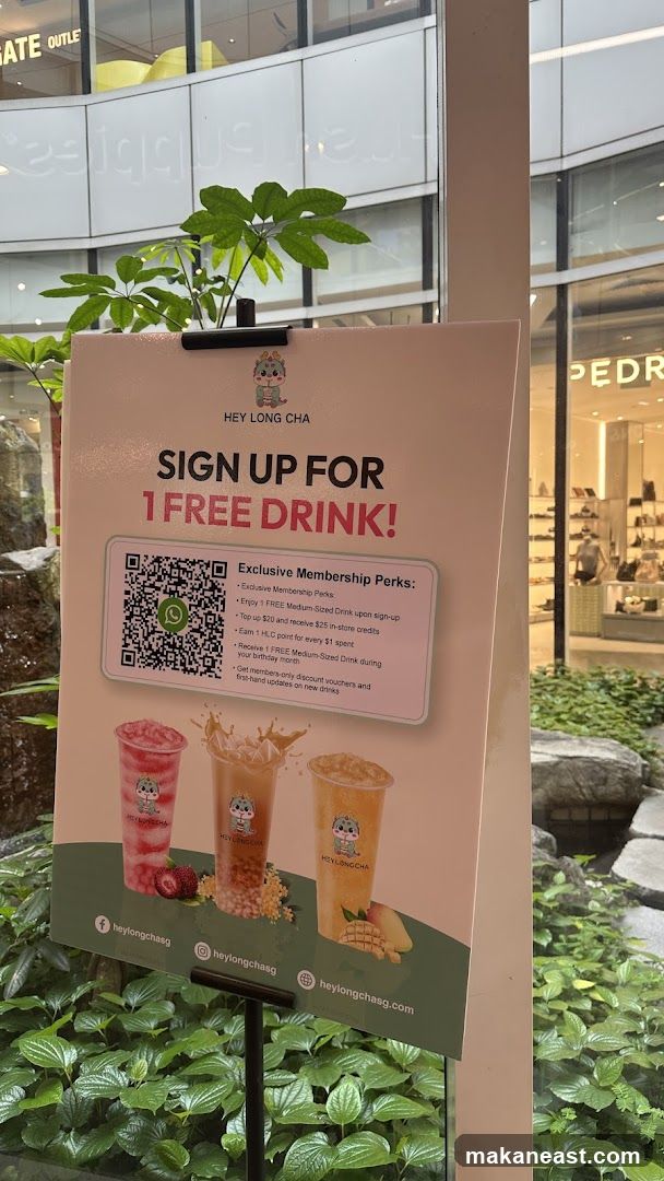 Hey Long Cha Sign Up Promotion