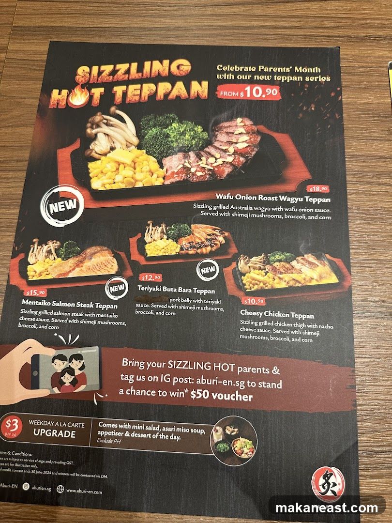 Sizzling Hot Teppan Series
