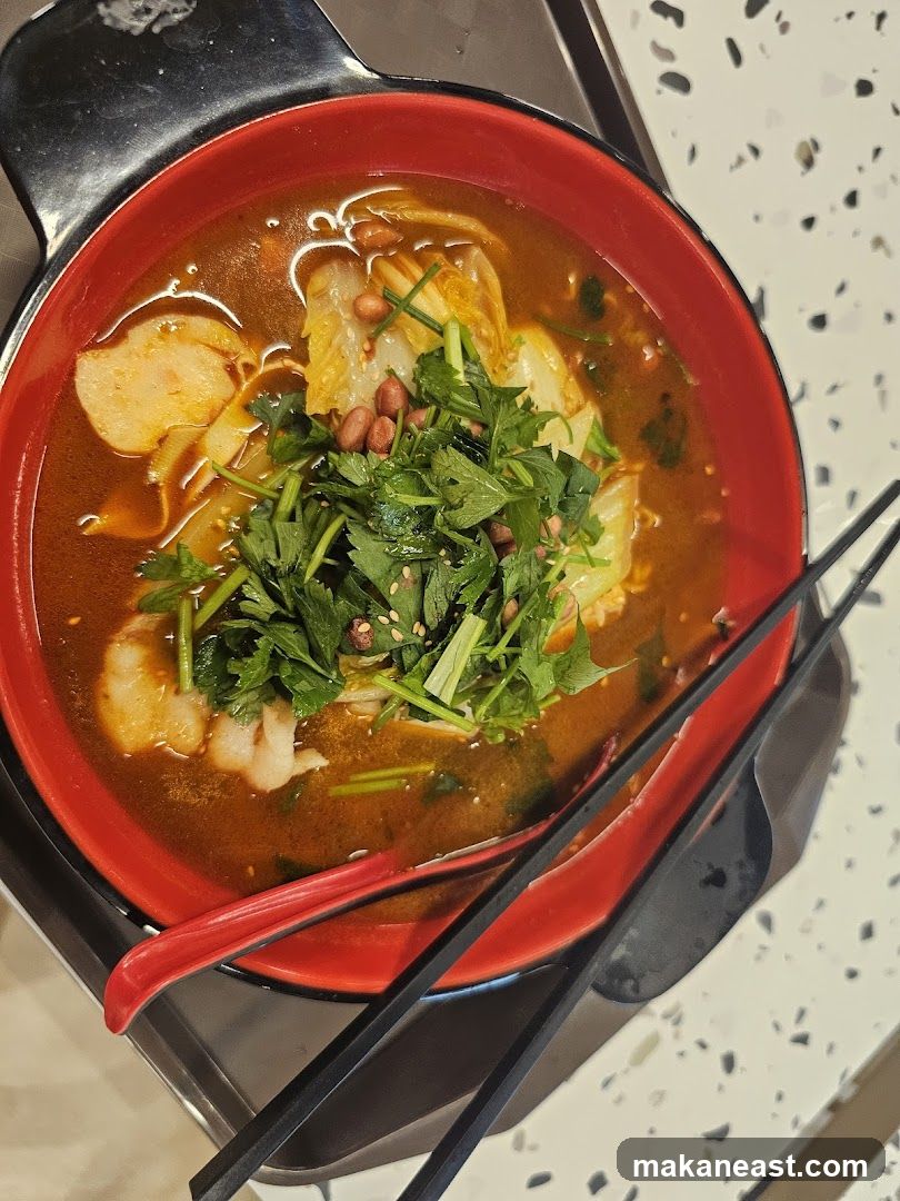 Spicy Noodle Soup