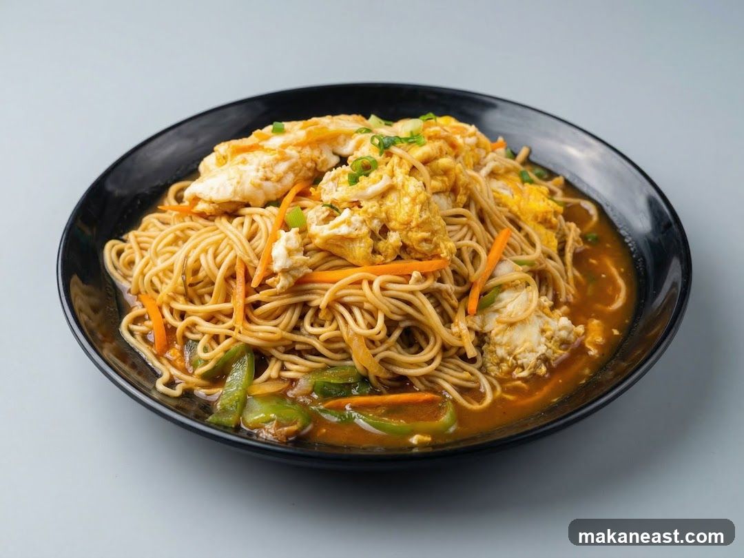 Egg Noodles with Vegetables