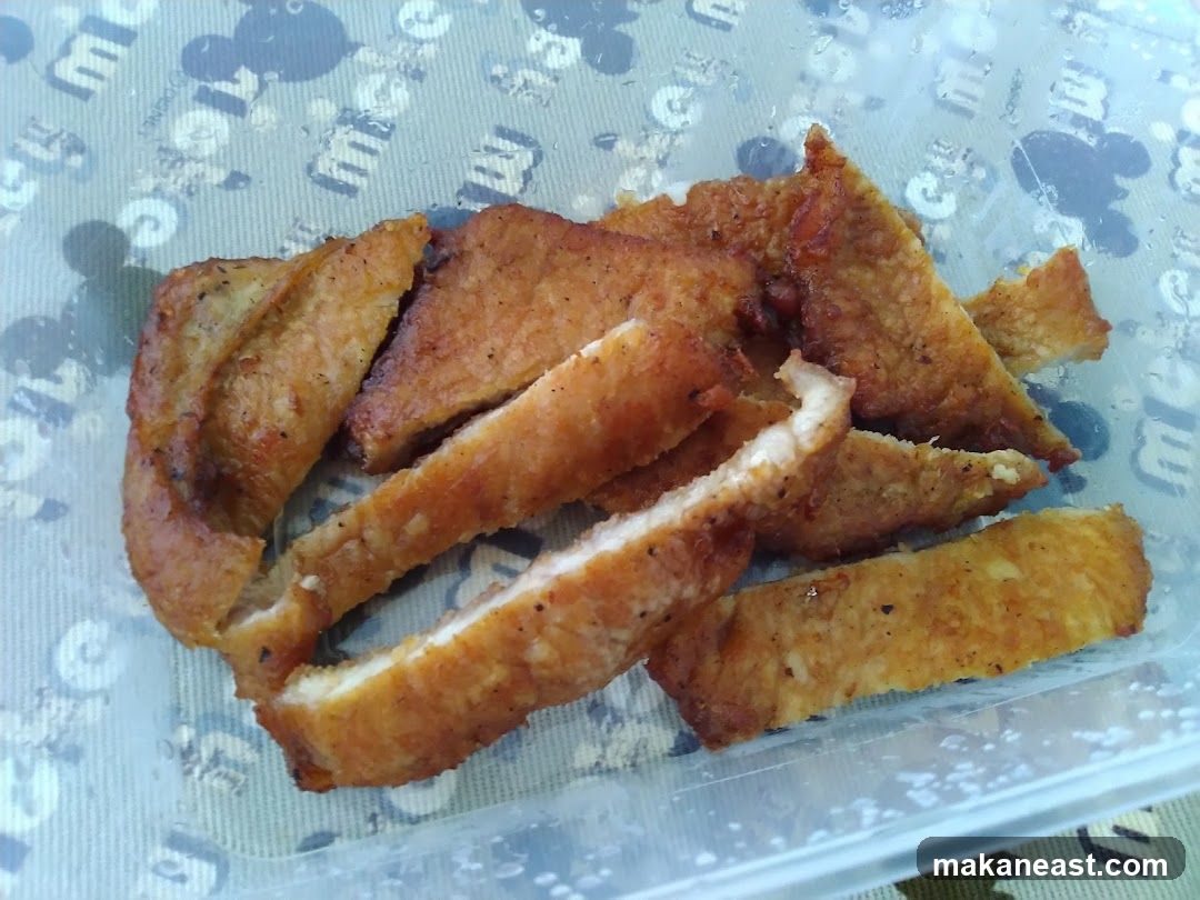 Fried Pork Slices