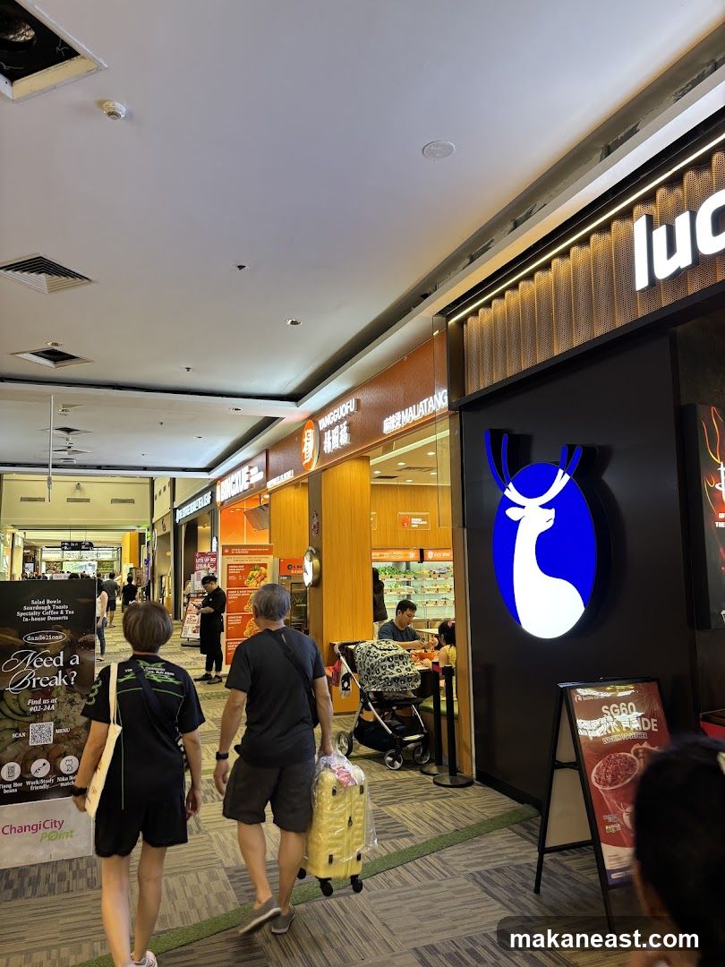 Mall Interior with Shops