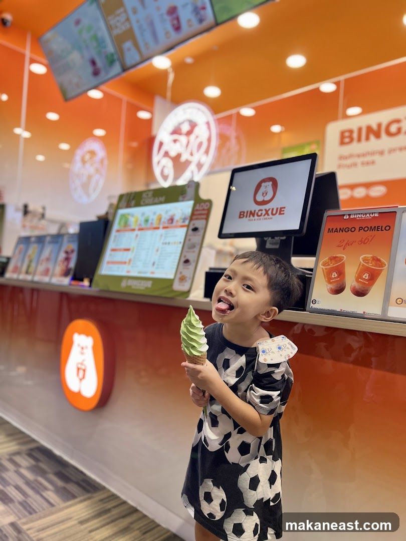 Boy with Ice Cream