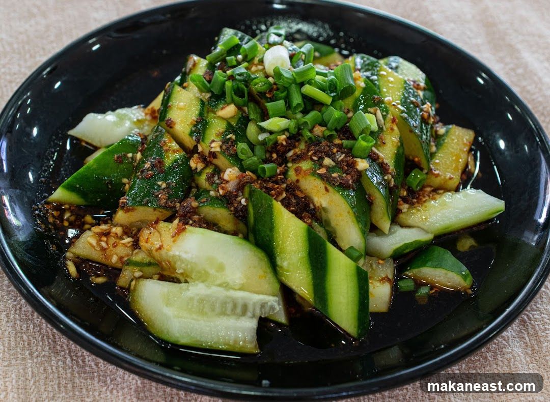 Smashed Cucumber Salad