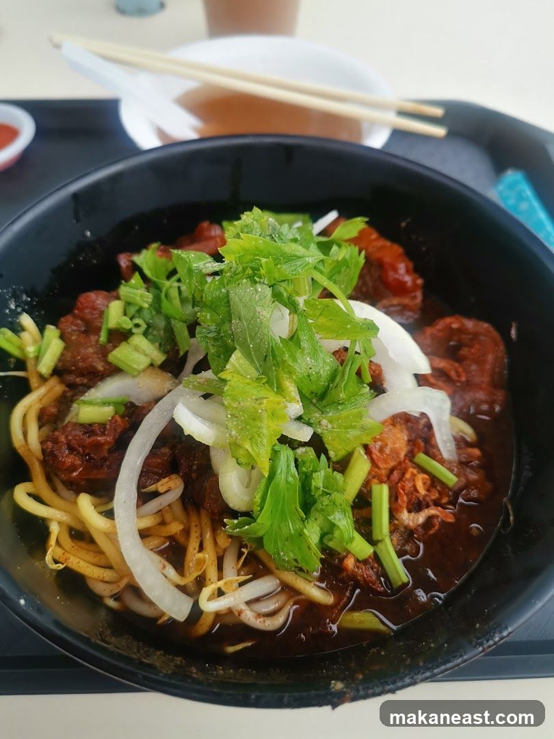 Noodles with Meat and Vegetables