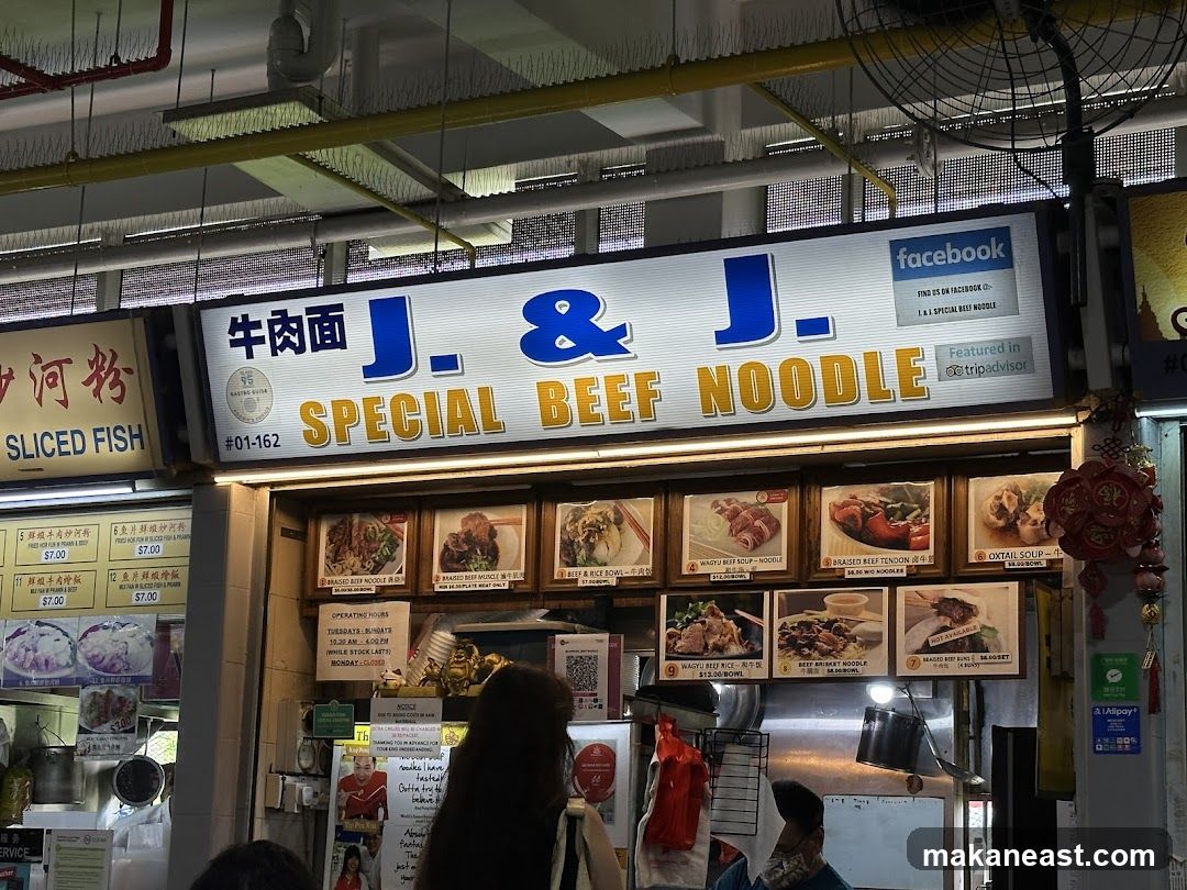 J. & J. Special Beef Noodle Stall