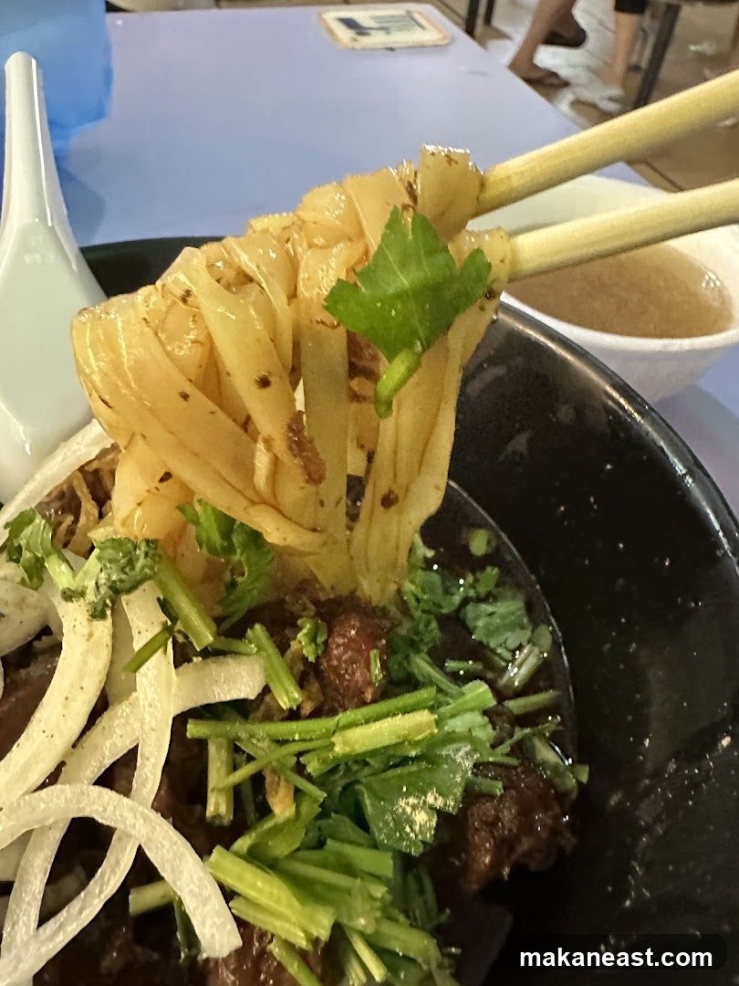 Noodles with Meat and Herbs