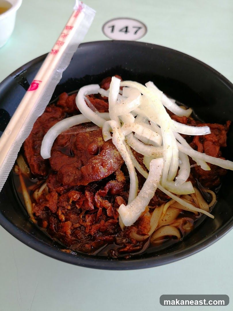 Beef noodle soup