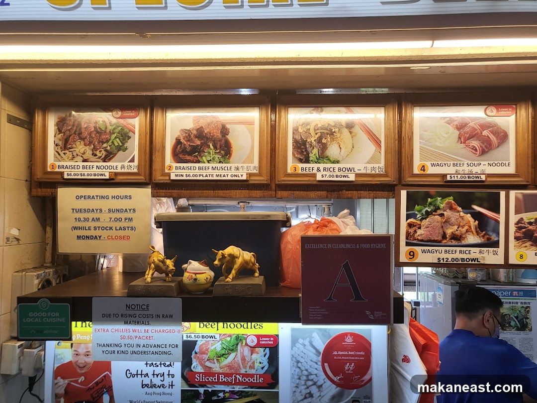 Food Stall Display