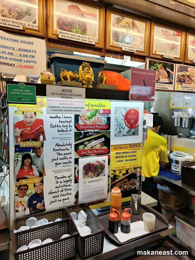 Food Stall Display