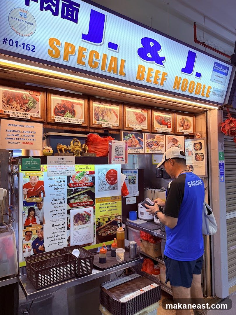 J. & J. Special Beef Noodle Stall