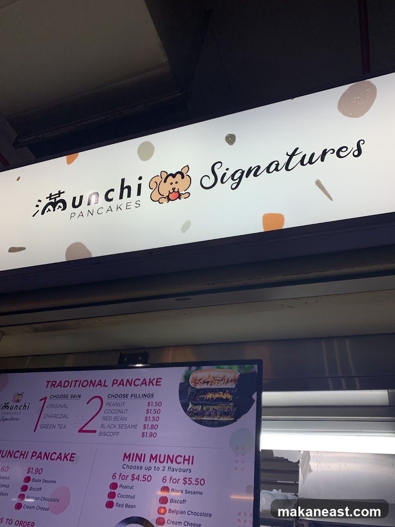 Munchi Signatures Menu