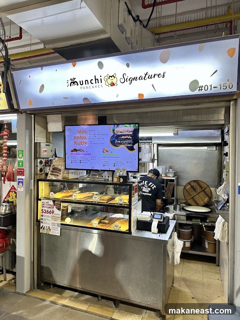 Munchi Pancakes @ Old Airport Road Hawker Centre