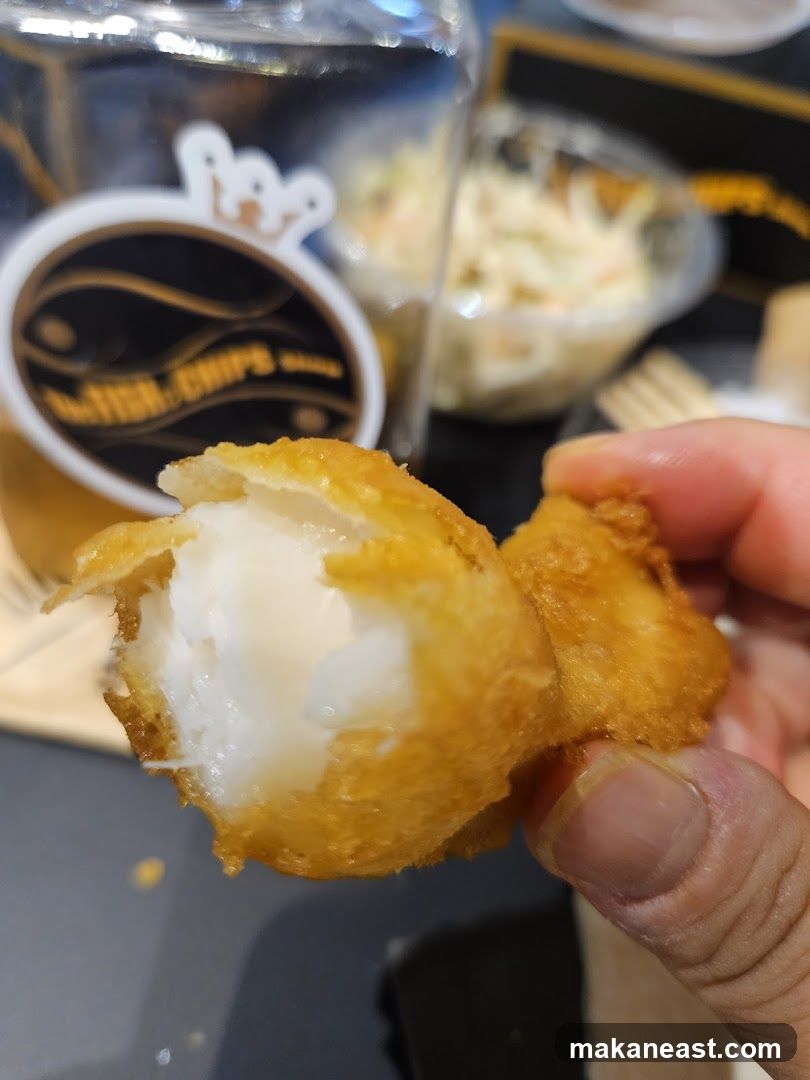 Fried Fish and Coleslaw