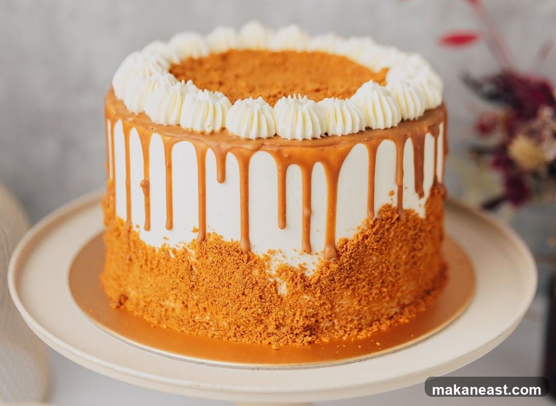 Drip Cake with Crumb Coating