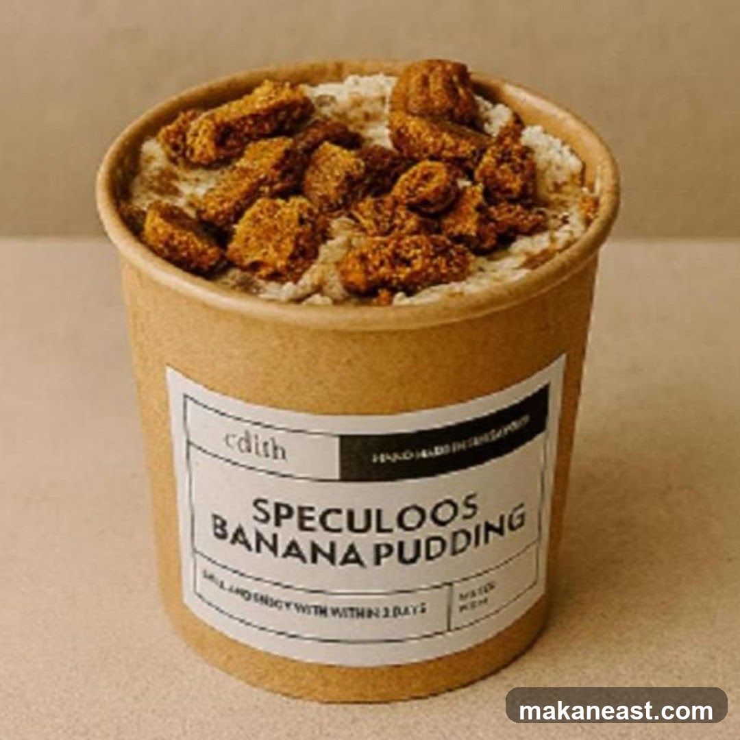 Speculoos Banana Pudding