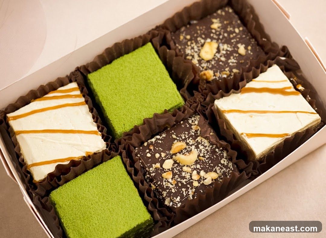Assortment of Desserts in a Box