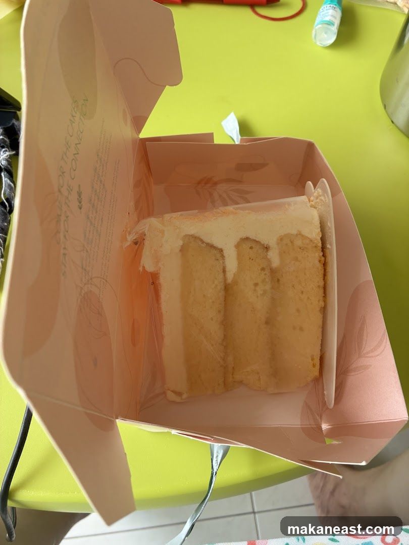 Slice of Cake in Box