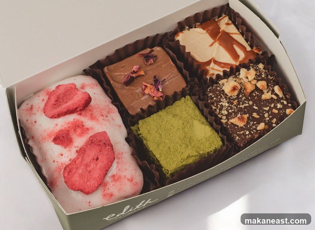 Assortment of Pastries in a Box