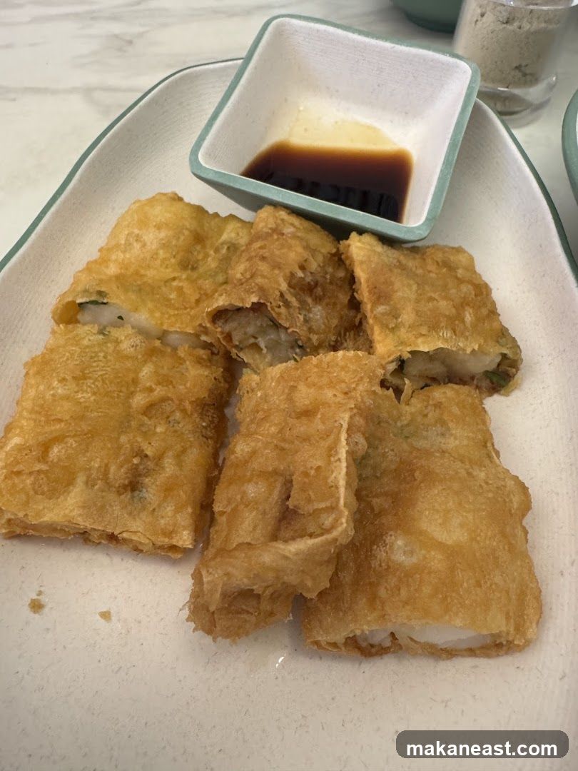 Fried Rolls with Dipping Sauce