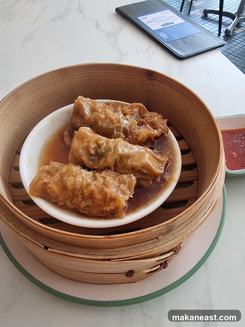 Steamed Bean Curd Rolls