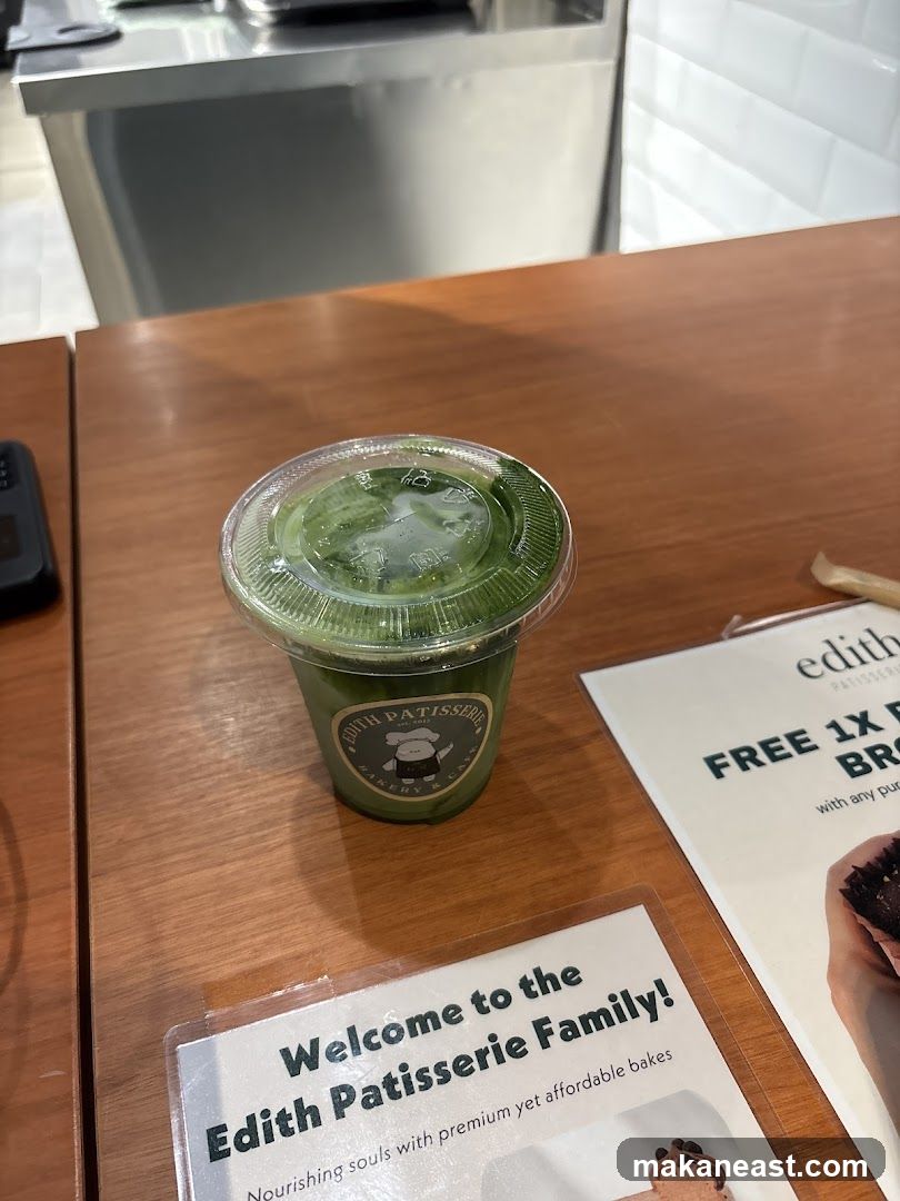 Green Drink and Promotional Material