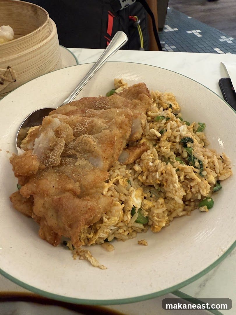 Fried Fish with Fried Rice