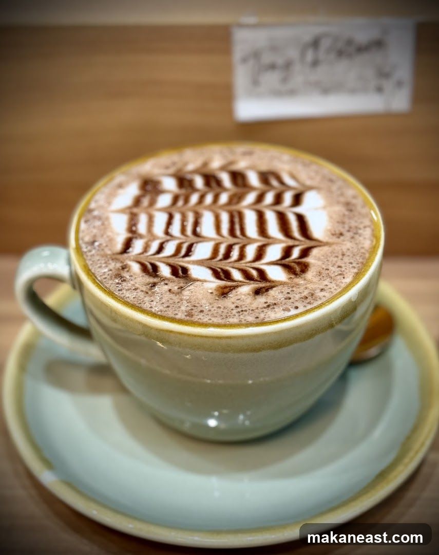 Hot Chocolate with Latte Art