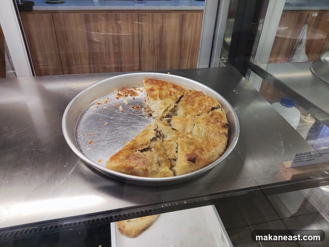 Burek in a pan