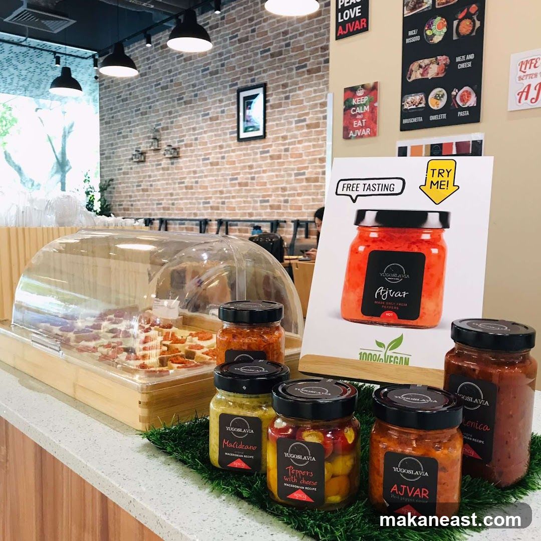 Food Tasting Display