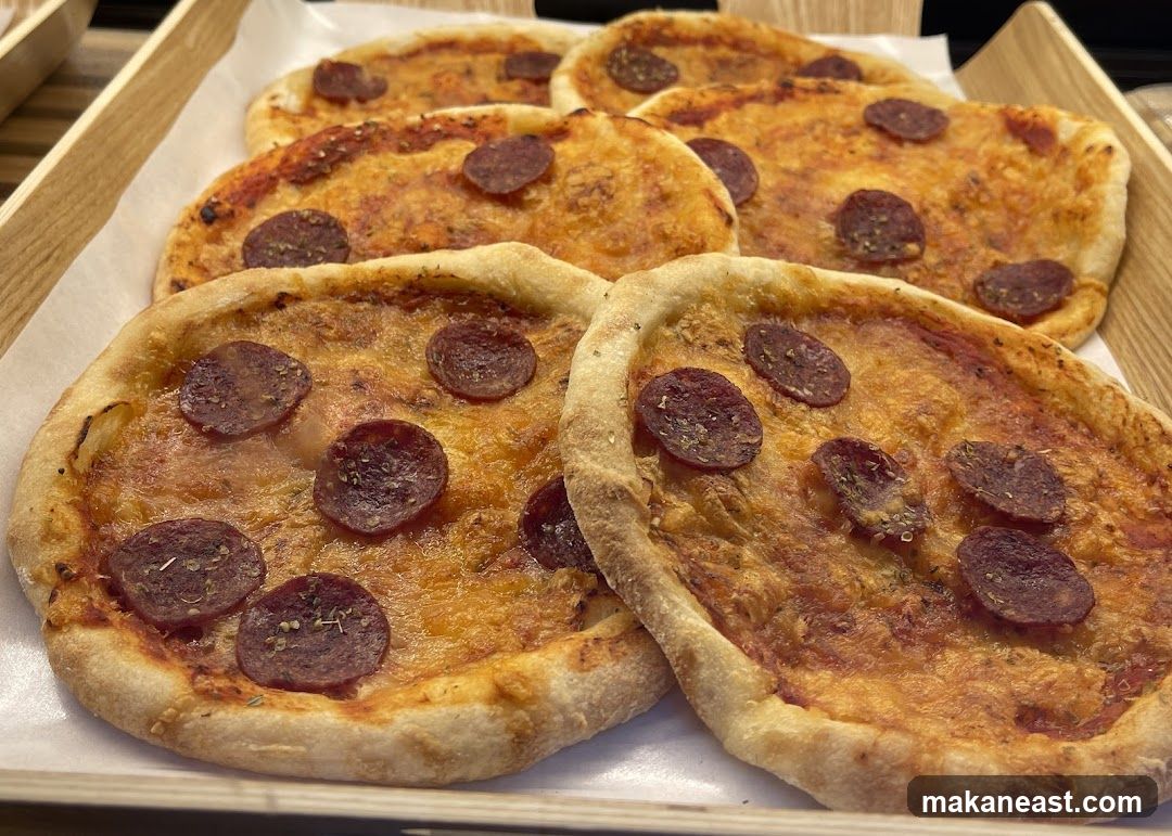 Mini Pepperoni Pizzas