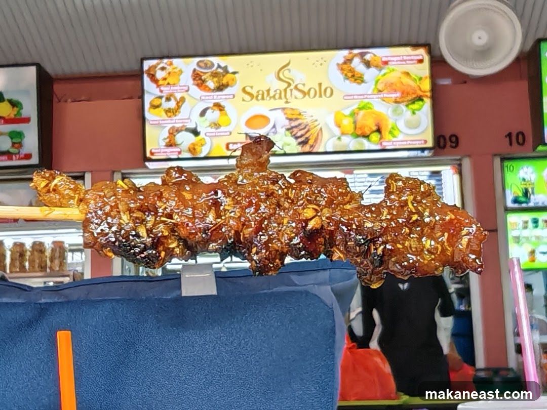 Satai Solo Menu