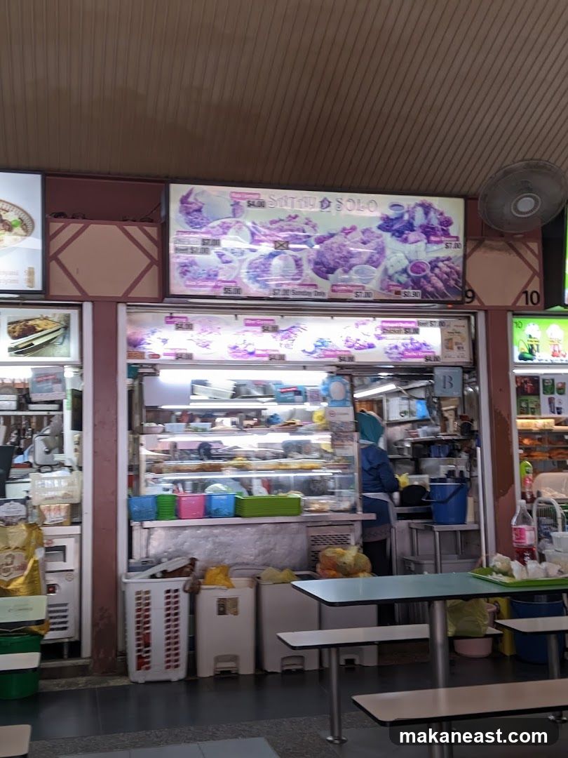 Food Stall with Menu Boards