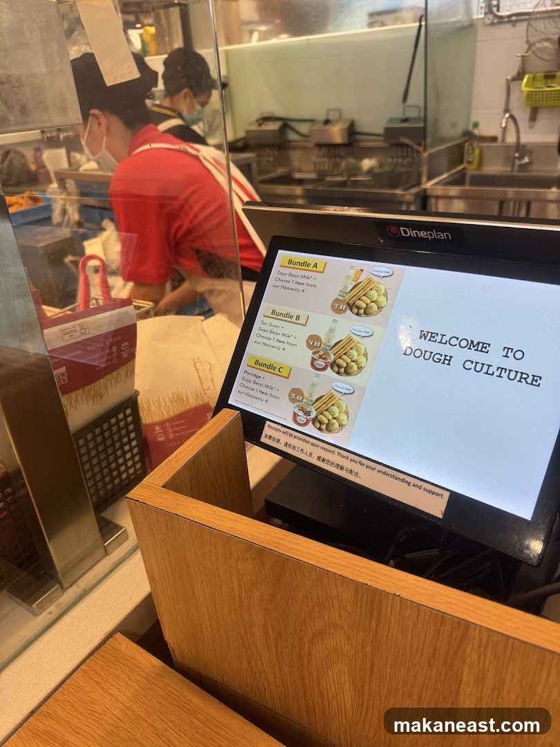 Dough Culture Menu Display