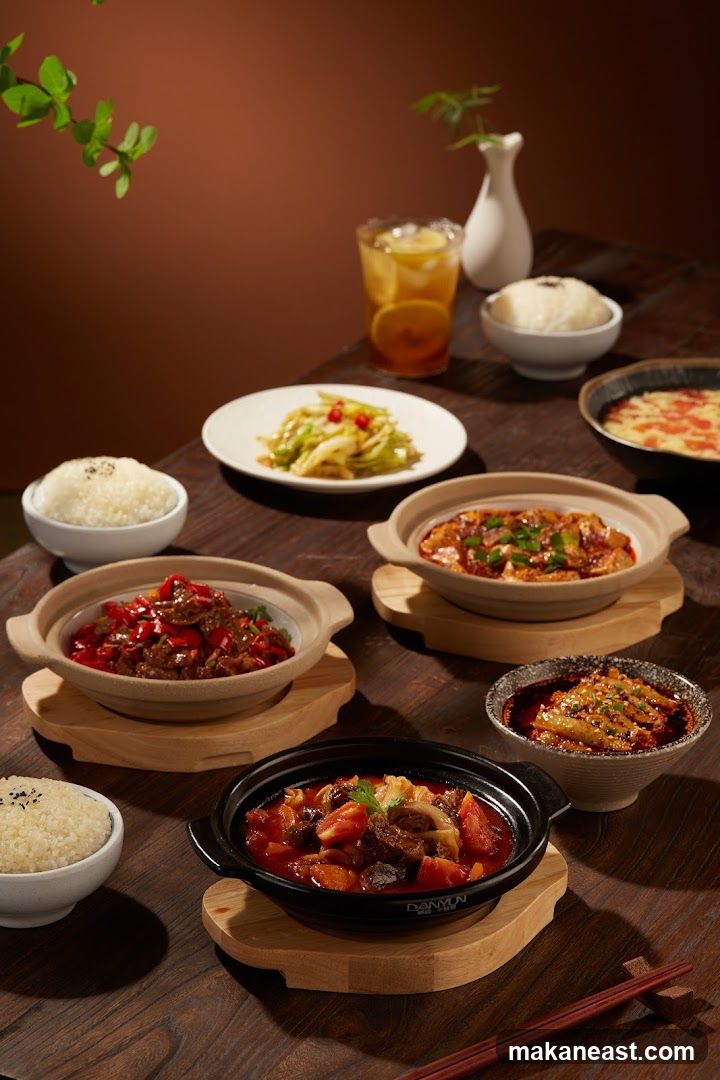 Assortment of Chinese Dishes