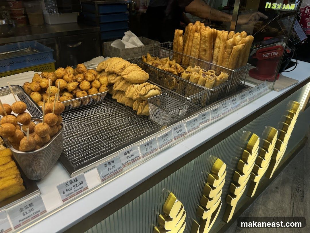 Fried Snacks Display